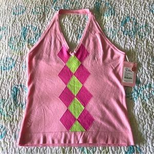 Lilly Pulitzer Geneva Argyle Halter NWT